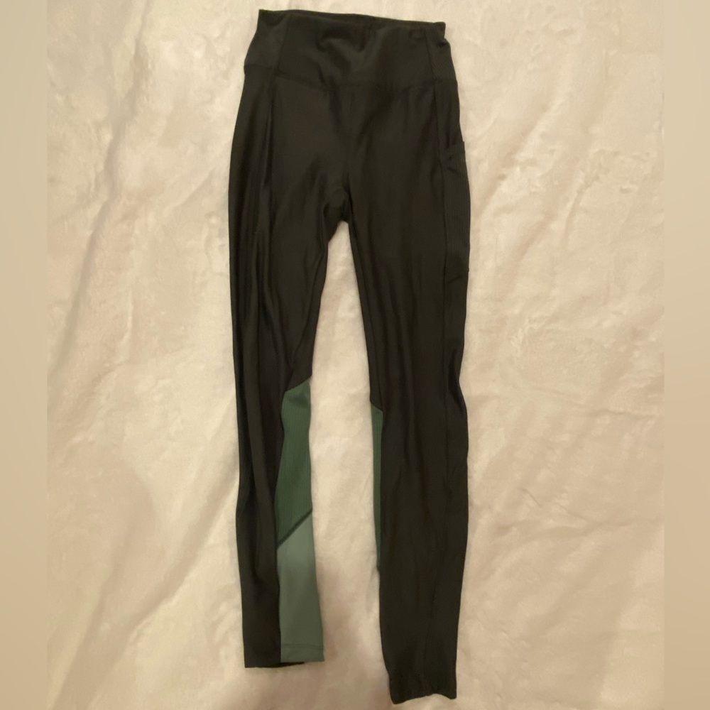 Forest Green Leggings with Pockets
